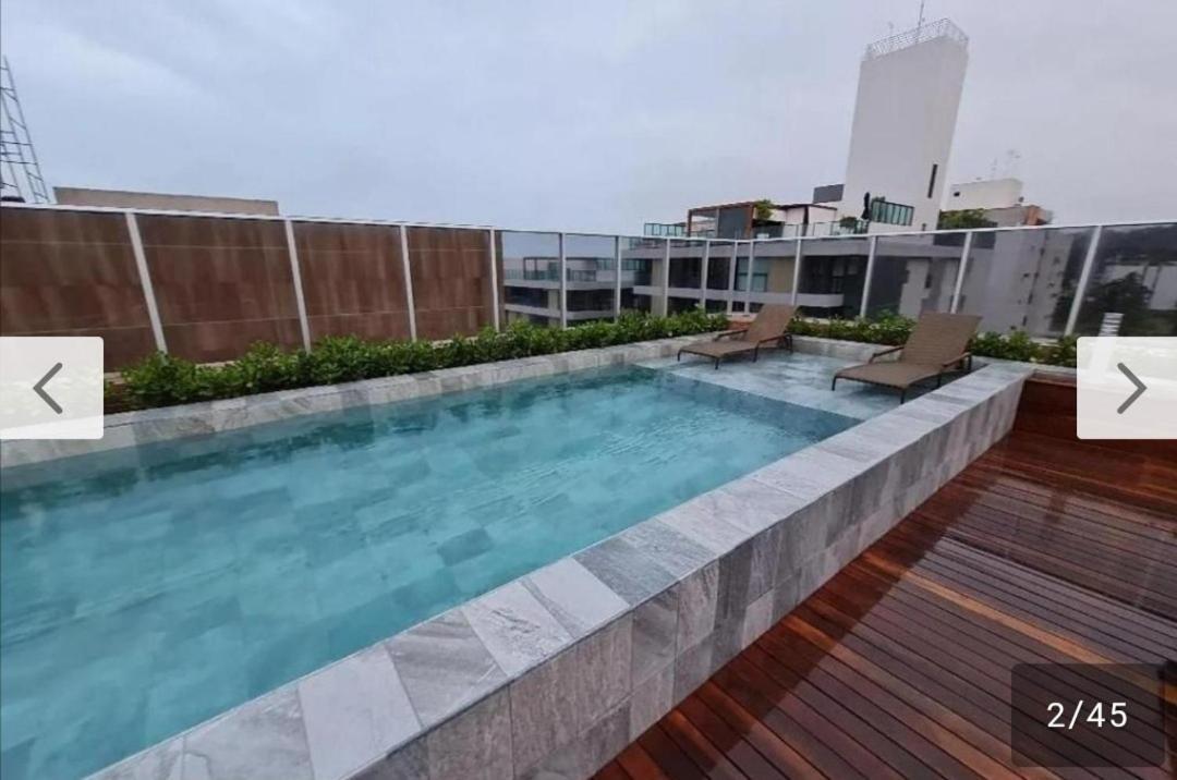 Flat Cabo Branco Mobiliado Apartment โจเอาเปสโซอา ภายนอก รูปภาพ